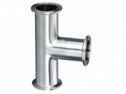 Тройник нержавеющий Разм.1: 28х1.5; 25х1.2; 40х1.5 мм, Разм.2: 28х1.5; 18х1.5; 52х2 мм