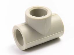 Тройник ПП, ПЭ, МП Диам.1: 16-1200 мм, Диам.2: 16-500 мм, Марка: ПП; ПЭ-100