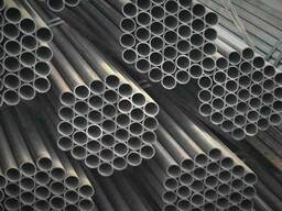 Труба водогазопроводная ВГП неоцинкованная, D= 8-219 мм, Стенка: 0,6-8 мм в Баку