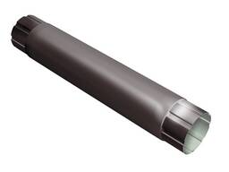 Труба водосточная коричневая, Размер: 102х76; 150; 100 мм, L= 0,6-4 мм в Баку