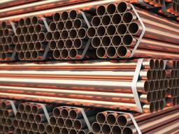 Трубы из медно никелевого сплава, D= 6-258 мм. S= 1-10 мм в Баку