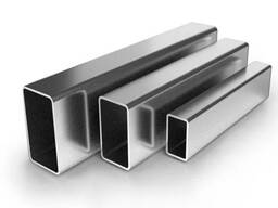 Paslanmayan polad profil boruları Side_A: 10-325 mm, Side_B: 10-325 mm, s= 0,9-12 mm