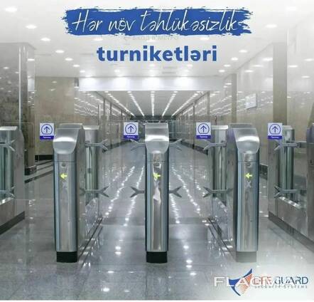 Turniket sistemi və quraşdırılması 055 895 69 96