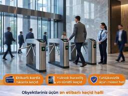 Turniket sistemi ve quraşdırılması 055 895 69 96