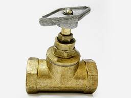 Вентили бронзовые латунные, L= 10-300 мм, Маркировка: 15б3р, Вид: запорный в Баку