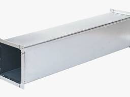 Воздуховод пвх прямоугольный, Ширина: 60-2000 мм, h= 100-2000 мм, s= 0,5-10 мм в Баку