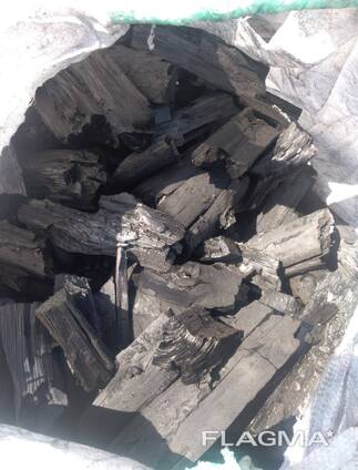 Высококачественный крупнокусковой древесный уголь/ Charcoal